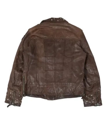 BLAUER CAZADORA DE PIEL MUJER MARRÓN