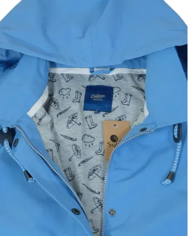 PARKA COTTON AZUL CLARO MUJER