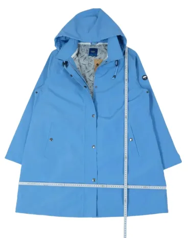PARKA COTTON AZUL CLARO MUJER