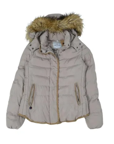 CAZADORA PLUMÍFERO MONCLER MUJER BEIGE