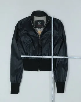 CAZADORA BELSTAFF MUJER NEGRO