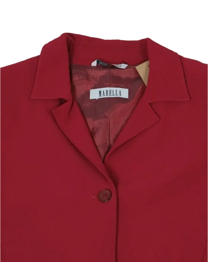 AMERICANA MARELLA MUJER ROJA