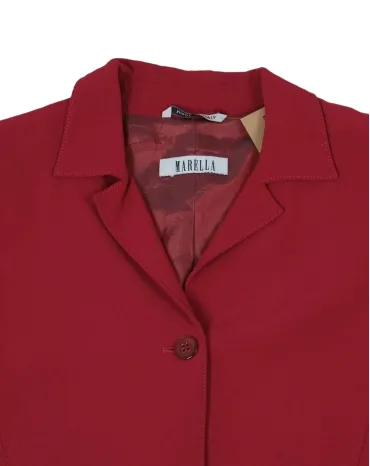 AMERICANA MARELLA MUJER ROJA