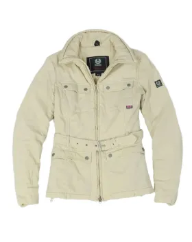 CAZADORA BELSTAFF MUJER BEIGE