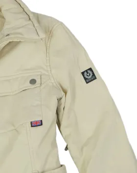 CAZADORA BELSTAFF MUJER BEIGE