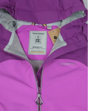 CHAQUETA IMPERMEABLE CRAGHOPPERS MUJER LILA