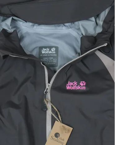 CHAQUETA TÉCNICA JACK WOLFSKIN MUJER GRIS OSCURO
