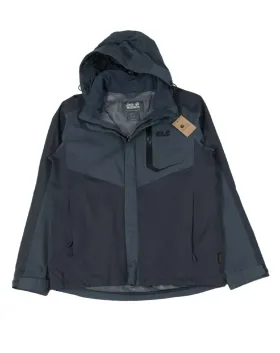 CHAQUETA TÉCNICA JACK WOLFSKIN HOMBRE GRIS ANTRACITA