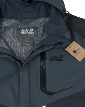 CHAQUETA TÉCNICA JACK WOLFSKIN HOMBRE GRIS ANTRACITA