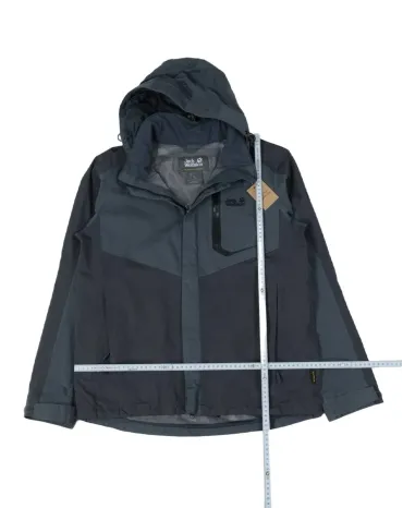 CHAQUETA TÉCNICA JACK WOLFSKIN HOMBRE GRIS ANTRACITA