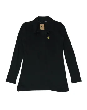 POLO MANGA LARGA LOVE MOSCHINO MUJER NEGRO