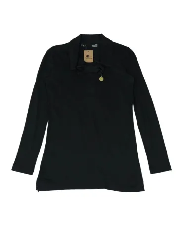 POLO MANGA LARGA LOVE MOSCHINO MUJER NEGRO
