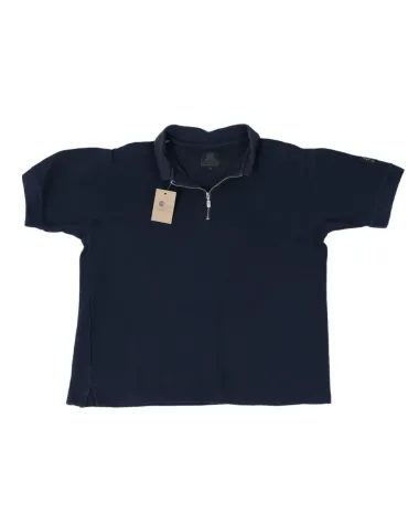 POLO BELSTAFF CREMALLERA AZUL MARINO