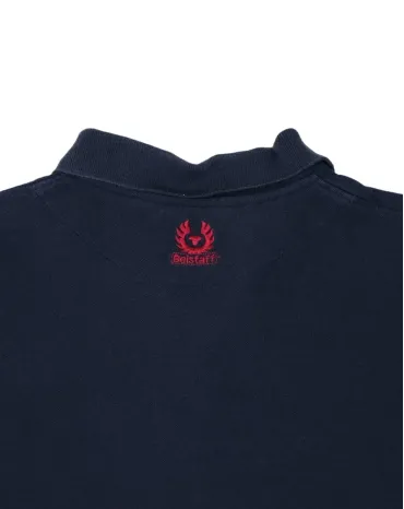 POLO BELSTAFF CREMALLERA AZUL MARINO
