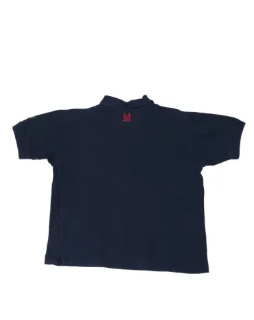 POLO BELSTAFF CREMALLERA AZUL MARINO