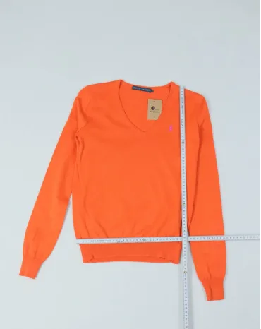 JERSEY PICO RALPH LAUREN MUJER NARANJA