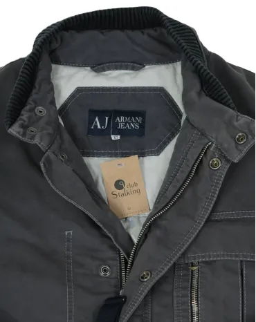 CAZADORA ARMANI JEANS HOMBRE GRIS