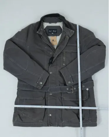 CAZADORA ARMANI JEANS HOMBRE GRIS