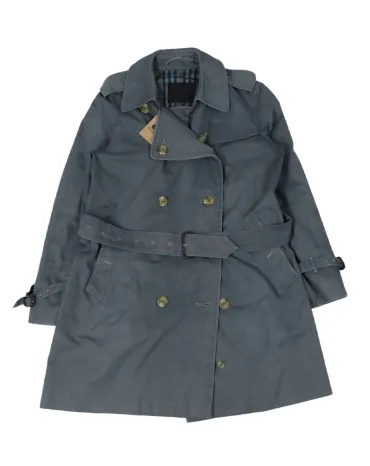 TRENCH HOMBRE GRIS
