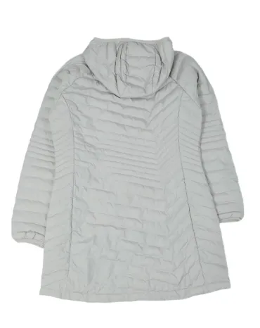 ABRIGO ACOLCHADO MUJER GRIS CLARO
