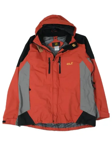 CHAQUETA TÉCNICA JACK WOLFSKIN HOMBRE NARANJA