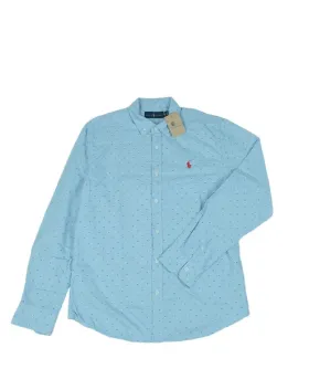 CAMISA RALPH LAUREN HOMBRE AZUL CLARO