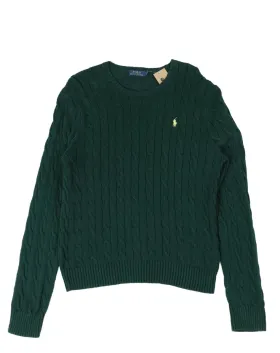 JERSEY POLO RALPH LAUREN MUJER VERDE BOTELLA