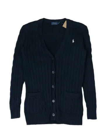 CARDIGAN POLO RALPH LAUREN MUJER AZUL MARINO