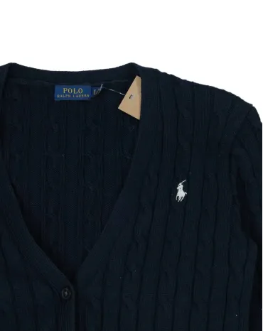 CARDIGAN POLO RALPH LAUREN MUJER AZUL MARINO