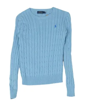 JERSEY DE PUNTO POLO RALPH LAUREN MUJER AZUL CIELO