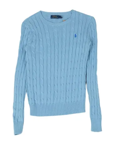 JERSEY DE PUNTO POLO RALPH LAUREN MUJER AZUL CIELO