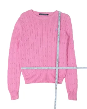 JERSEY DE PUNTO RALPH LAUREN MUJER ROSA
