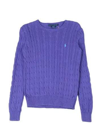 JERSEY DE PUNTO RALPH LAUREN MUJER LILA