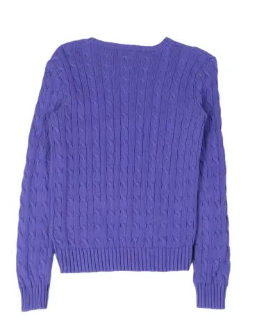 JERSEY DE PUNTO RALPH LAUREN MUJER LILA