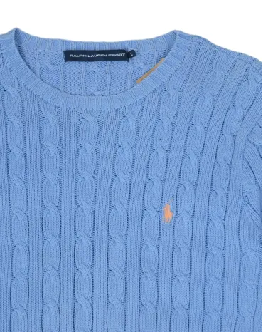 JERSEY RALPH LAUREN SPORT HOMBRE AZUL CELESTE