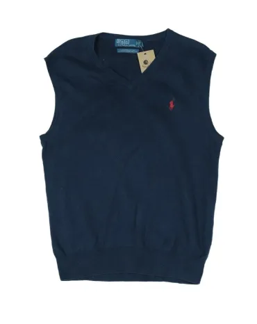 CHALECO PUNTO POLO RALPH LAUREN HOMBRE AZUL MARINO