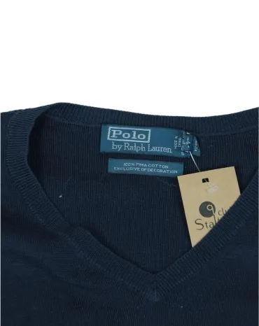 CHALECO PUNTO POLO RALPH LAUREN HOMBRE AZUL MARINO