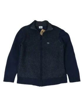CHAQUETA DE PUNTO LACOSTE HOMBRE AZUL MARINO
