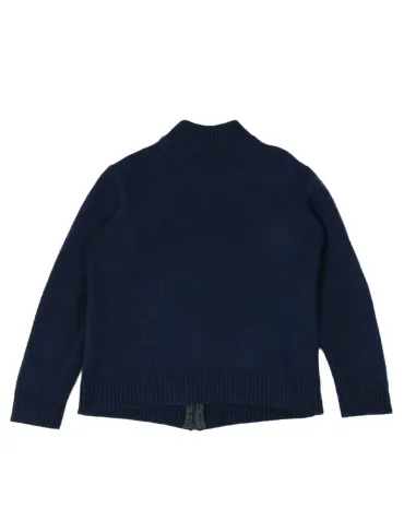 CHAQUETA DE PUNTO LACOSTE HOMBRE AZUL MARINO