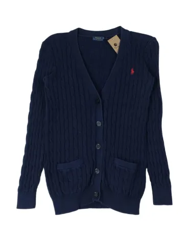 CARDIGAN RALPH LAUREN MUJER AZUL MARINO