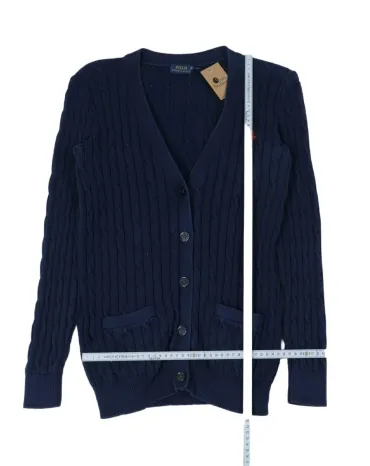 CARDIGAN RALPH LAUREN MUJER AZUL MARINO
