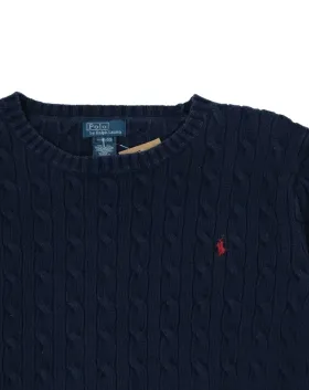 JERSEY DE PUNTO POLO RALPH LAUREN HOMBRE AZUL MARINO