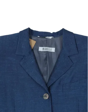 AMERICANA MARELLA MUJER AZUL MARINO