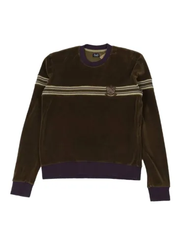 SUDADERA D&G HOMBRE MARRÓN