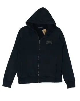 DOLCE & GABBANA SUDADERA CON CREMALLERA HOMBRE NEGRO