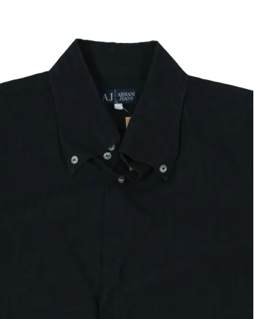 CAMISA ARMANI JEANS HOMBRE NEGRA