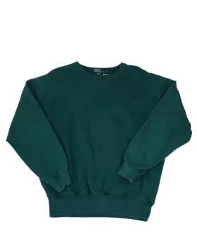 SUDADERA CUELLO REDONDO POLO RALPH LAUREN UNISEX VERDE BOTELLA