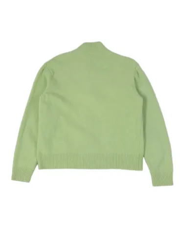 JERSEY CUELLO ALTO CON CREMALLERA LACOSTE HOMBRE VERDE PISTACHO
