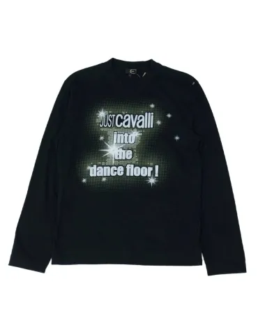 SUDADERA JUST CAVALLI HOMBRE NEGRO