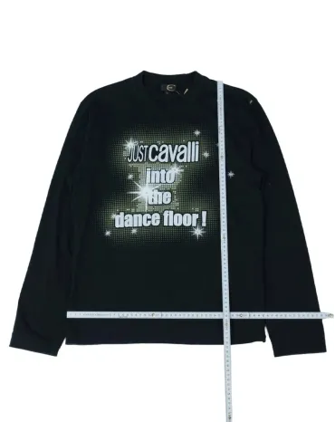 SUDADERA JUST CAVALLI HOMBRE NEGRO